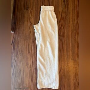 Cream/Tan Cozy Sweatpants